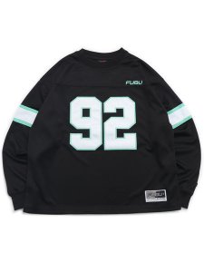 画像1: FUBU FOOTBALL SHIRTS BLACK (1)