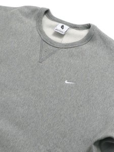 画像3: 【送料無料】NIKE SOLO SWOOSH BB CREW-DK GREY HEATHER/WH (3)