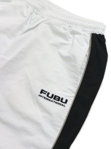 画像3: 【送料無料】FUBU TRACK PANTS WHITE (3)