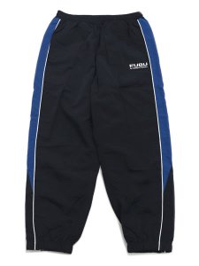 画像1: 【送料無料】FUBU TRACK PANTS BLACK (1)