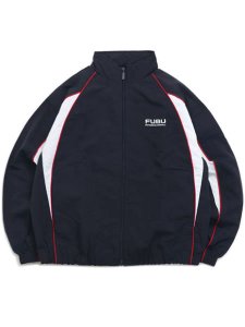 画像1: 【送料無料】FUBU TRACK JACKET NAVY (1)