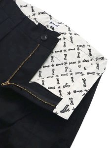 画像4: 【送料無料】SCHOTTTC TC DOUBLE PLEATED WIDE PANTS BLACK (4)