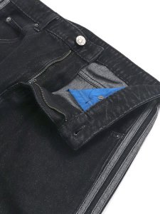 画像5: 【送料無料】ADIDAS FIREBIRD ADICOLOR DENIM PANTS-TRUE BK DENIM (5)
