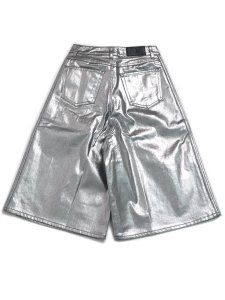 画像2: 【送料無料】ADIDAS WMNS FIREBIRD JORTS-SILVER METALLIC (2)