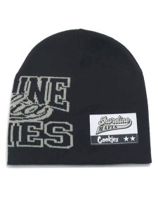 画像1: COOKIES CLOTHING SHORELINE MAFIA SKULLY BLACK (1)