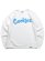 画像1: 【送料無料】COOKIES CLOTHING ORIGINAL LOGO CREWNECK WHITE/COOKIES BLUE (1)