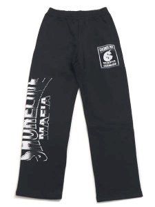 画像1: 【送料無料】COOKIES CLOTHING SHORELINE OPEN BOTTOM SWEATPANT BLACK (1)