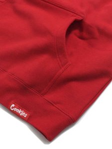 画像4: 【送料無料】COOKIES CLOTHING ORIGINAL MINT FLEECE HOODIE V2 RED/WHT (4)