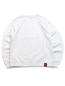 画像2: 【送料無料】COOKIES CLOTHING ORIGINAL LOGO CREWNECK WHITE/COOKIES BLUE (2)