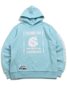 画像1: 【送料無料】COOKIES CLOTHING SHORELINE PULLOVER HOODIE CAROLINA BLUE (1)