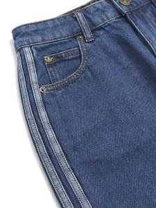 画像4: ADIDAS WMNS 3 STRIPES SKIRT DENIM-INDIGO DENIM (4)