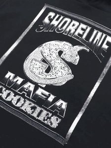 画像3: 【送料無料】COOKIES CLOTHING SHORELINE PULLOVER HOODIE BLACK (3)