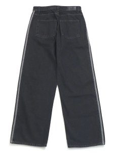 画像2: 【送料無料】ADIDAS FIREBIRD ADICOLOR DENIM PANTS-TRUE BK DENIM (2)