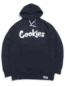 画像1: 【送料無料】COOKIES CLOTHING ORIGINAL MINT FLEECE HOODIE V2 NVY/WHT (1)