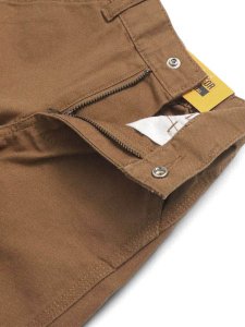 画像4: 【KIDS】CARHARTT KIDS CANVAS DUNGAREE CARHARTT BROWN (4)