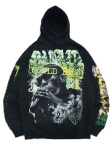 画像1: 【送料無料】GUAPI BLACK WORLD BOSS HOODIE V2 (1)