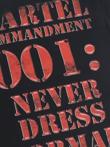 画像4: 【送料無料】GUAPI BLACK COMMANDMENT TEE (4)