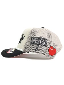 画像3: 【送料無料】TOXICITY X DSMSD TROUBLE IN PARADISE TRUCKER CREAM/BLACK (3)