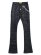 画像1: 【送料無料】GUAPI OBSIDIAN BLACK STARS LEATHER PANT (1)