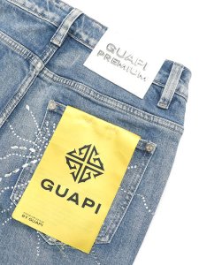 画像5: 【送料無料】GUAPI STEEL BLUE SPIDER DENIM (5)