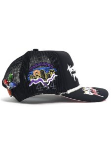 画像4: 【送料無料】TOXICITY X DSMSD TROUBLE IN PARADISE TRUCKER BLACK (4)