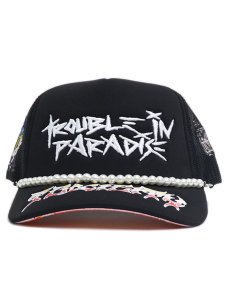 画像2: 【送料無料】TOXICITY X DSMSD TROUBLE IN PARADISE TRUCKER BLACK (2)