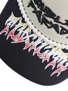 画像8: 【送料無料】TOXICITY X DSMSD TROUBLE IN PARADISE TRUCKER CREAM/BLACK (8)