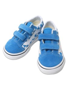 画像6: 【KIDS】VANS TD OLD SKOOL V CHECKERBOARD BRIGHT AZURE BLUE (6)