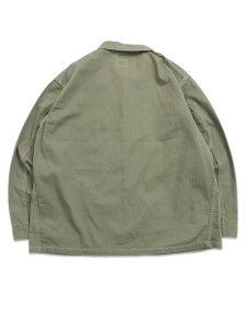 画像2: 【送料無料】POST OʼALLS USMC 1930S UTILITY JACKET MINI HBT SAGE (2)