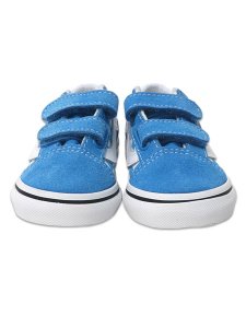 画像3: 【KIDS】VANS TD OLD SKOOL V CHECKERBOARD BRIGHT AZURE BLUE (3)