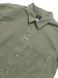 画像3: 【送料無料】POST OʼALLS USMC 1930S UTILITY JACKET MINI HBT SAGE (3)