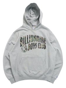 画像1: 【送料無料】BILLIONAIRE BOYS BB CAMO HOODIE H.GREY (1)