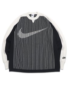 画像1: 【送料無料】NIKE CLUB SWEATER JERSEY-BLACK/SAIL (1)