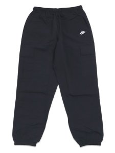 画像1: NIKE CLUB WOVEN CARGO PANTS-BLACK/BLACK (1)