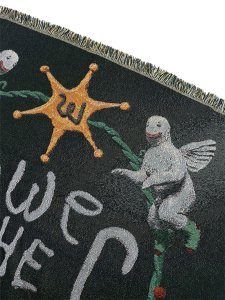 画像2: 【送料無料】WHIMSY SOCKS ANGEL RUG MAT MULTI (2)