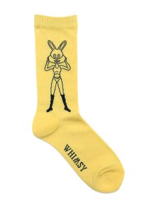 画像2: WHIMSY SOCKS NISHIYAMA SOCKS YELLOW (2)
