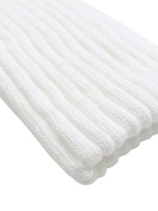 画像3: WHIMSY SOCKS LOOSE GUAGE RIB SOCKS WHITE (3)