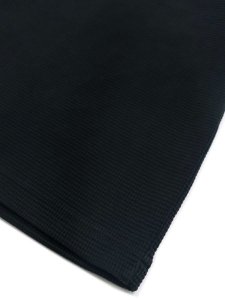 画像4: LOS ANGELES APPAREL L/S HEAVY THERMAL CREW NECK OVERSIZED-BLACK (4)