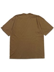 画像2: LOS ANGELES APPAREL 6.5oz GARMENT DYED CREW TEE-BRASS (2)