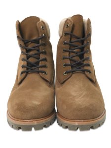 画像3: 【送料無料】TIMBERLAND 6INCH PREMIUM LACE WP BOOTS MEDIUM BROWN SUEDE (3)
