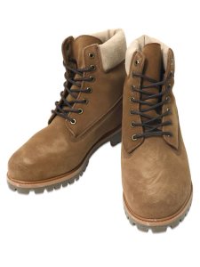 画像5: 【送料無料】TIMBERLAND 6INCH PREMIUM LACE WP BOOTS MEDIUM BROWN SUEDE (5)