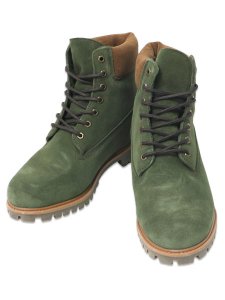 画像5: 【送料無料】TIMBERLAND 6INCH PREMIUM LACE WP BOOTS OLIVE SUEDE (5)
