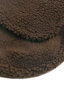 画像4: WHIMSY SOCKS FLEECE BAG BROWN (4)