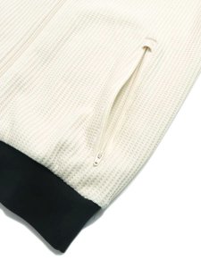 画像4: 【送料無料】ADIDAS WAFFLE CLASSIC TRACK TOP-WONDER WHITE (4)