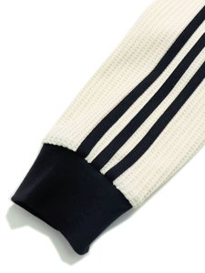 画像6: 【送料無料】ADIDAS WAFFLE CLASSIC TRACK TOP-WONDER WHITE (6)