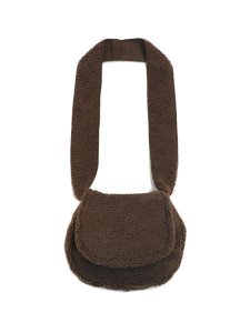 画像1: WHIMSY SOCKS FLEECE BAG BROWN (1)