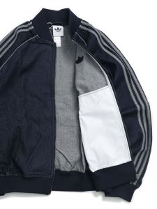 画像5: 【送料無料】ADIDAS ADICOLOR LOOSE SUPERSTAR DENIM STONE-INDIGO DENIM (5)