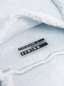 画像3: WHIMSY SOCKS FLEECE BAG ICE BLUE (3)