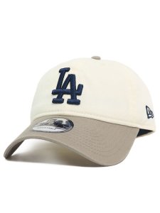 画像1: NEW ERA 9FORTY UNSTRUCTURED DODGERS CHROME/PEBBLE (1)
