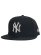 画像1: 【送料無料】NEW ERA 59FIFTY PEARL BADGE YANKEES BLACK (1)